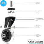 GBL office chair castors