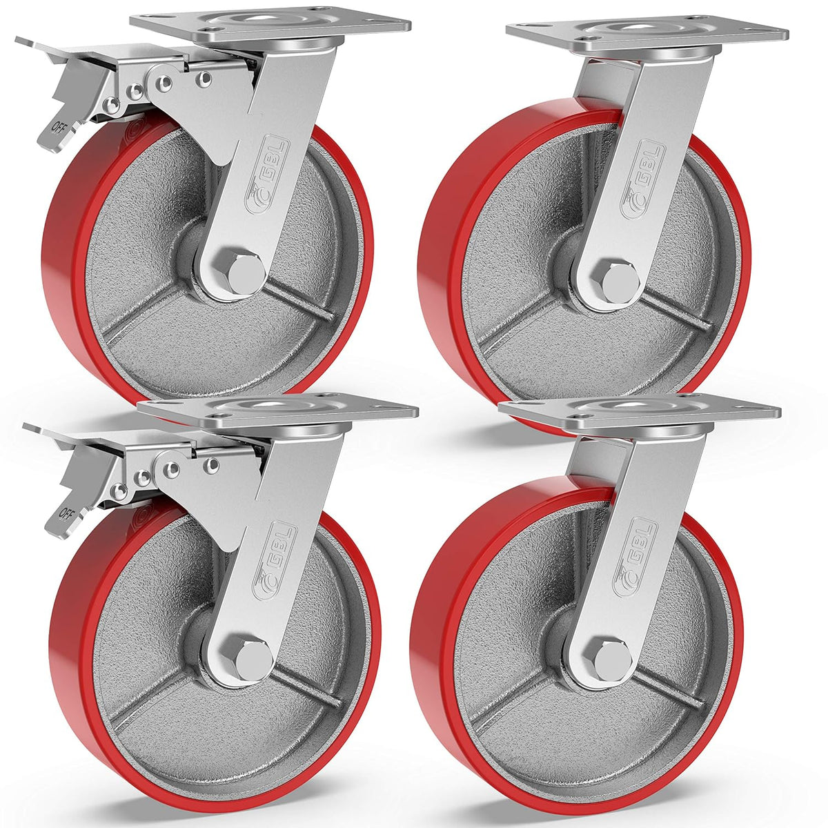 150mm Castors