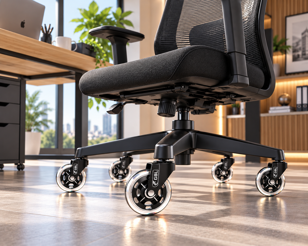 Office Chair Castor Wheels – Set of 5