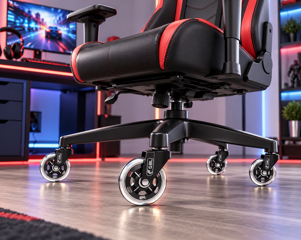 Office Chair Castor Wheels – Set of 5